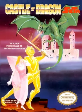 Castle of Dragon (USA) box cover front